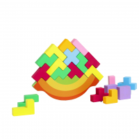 Деревянная игрушка Баланс "Головоломка"