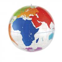 Глобус-мяч надувной