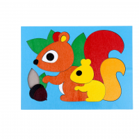 Головоломка Собери картинку "Белки"