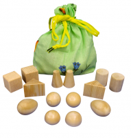 Волшебный мешочек 14 деталей разной формы