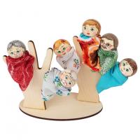 Пальчиковый театр "Семья" (без подставки)