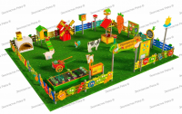 Игровая развивающая площадка "Фермерский дворик". Комплект: Стандарт 3