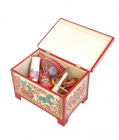 Сундук "Любава" с музыкальными инструментами