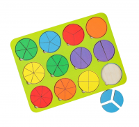 Рамка - вкладыш "Круги", 12 шт