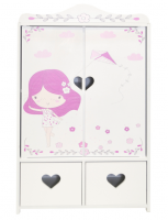 Шкаф для кукол серия "Пьемонт", Адриана Мини