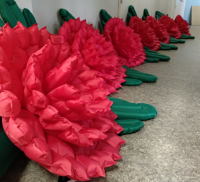 Цветы надувные "Гвоздика"