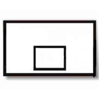 Щит баскетбольный на металлической раме (120х90 см)