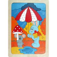 Пазл "Осенняя прогулка"