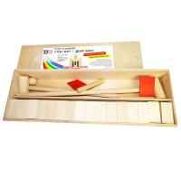 Игра для детей "Крокет" в деревянном ящике