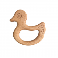 Деревянный грызунок "Уточка"