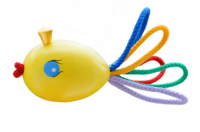 Пальчиковая игрушка "Золотая рыбка"