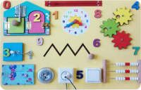 Бизиборд настольный "Прописи"