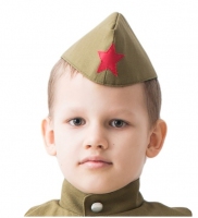 Пилотка военного детская