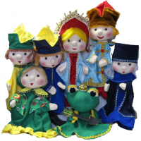 Набор перчаточных кукол "Царевна-лягушка"