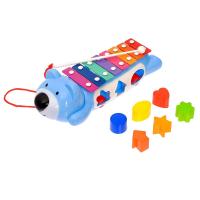 Сортер-металлофон  Каталка "Умный Мишка"